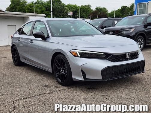 Solar Silver Metallic 2026 Honda Civic Sport