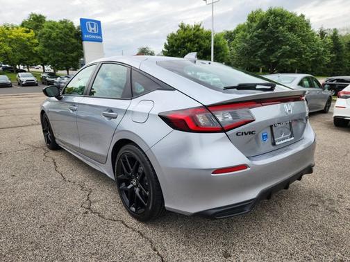 Solar Silver Metallic 2026 Honda Civic Sport