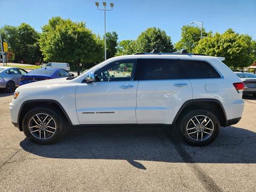 Bright White Clearcoat 2021 Jeep Grand Cherokee Limited