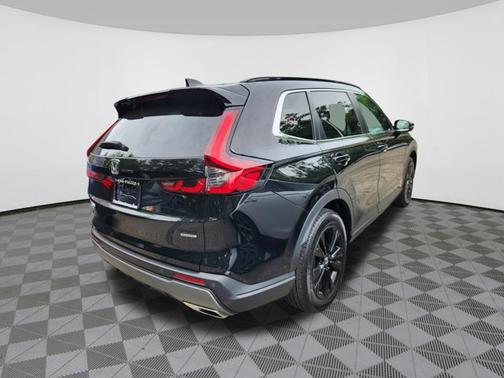 Crystal Black Pearl 2025 Honda CR-V Hybrid Sport Touring