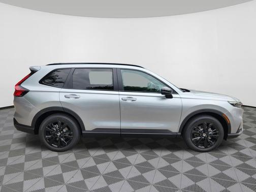 Solar Silver Metallic 2026 Honda CR-V Hybrid Sport Touring