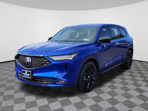 Apex Blue Pearl 2024 Acura MDX w/A-Spec Package