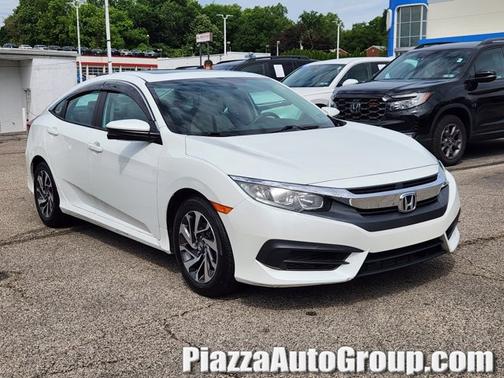 Taffeta White 2016 Honda Civic EX