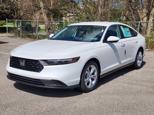 Platinum White Pearl 2026 Honda Accord LX