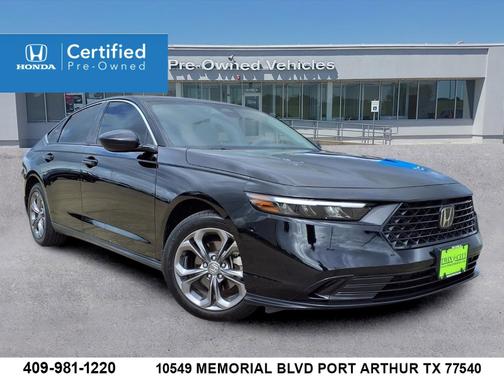Crystal Black Pearl 2024 Honda Accord