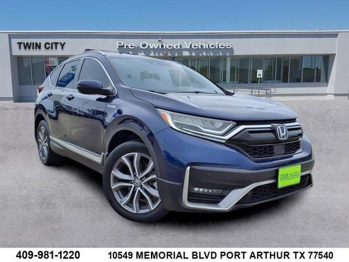 Obsidian Blue Pearl 2022 Honda CR-V Hybrid