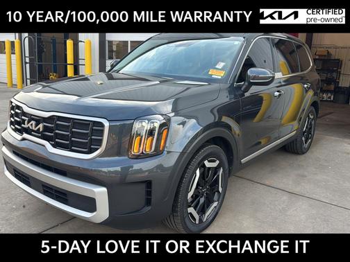 Gravity Gray 2024 Kia Telluride S