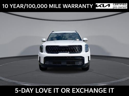 Glacial White Pearl 2025 Kia Telluride SX-Prestige X-Line