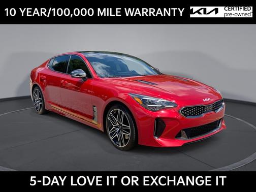 HiChroma Red 2022 Kia Stinger GT1