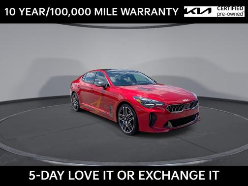 HiChroma Red 2022 Kia Stinger GT1