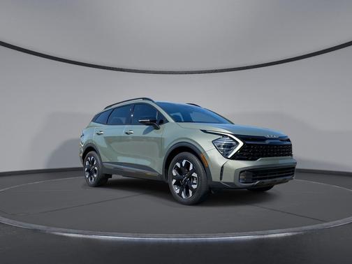 Jungle Green 2024 Kia Sportage X-Line