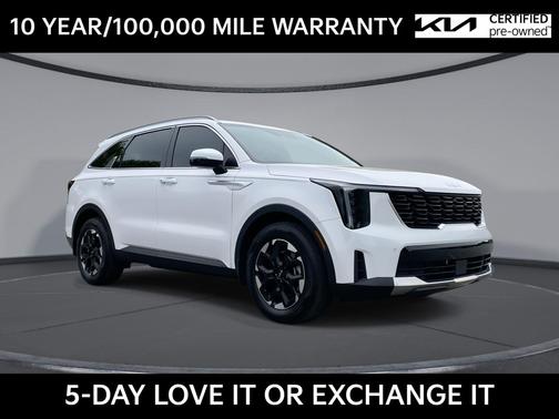 Glacial White Pearl 2025 Kia Sorento S