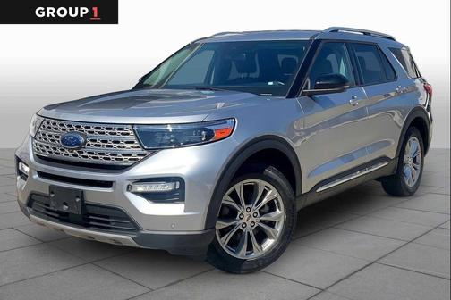 ICONIC SILVER METALLIC 2021 Ford Explorer Limited