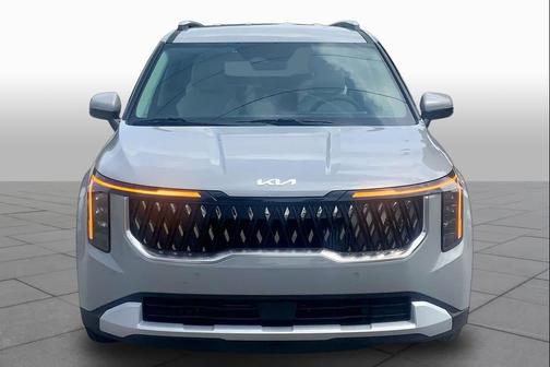 Ceramic Silver 2026 Kia Carnival Hybrid EX