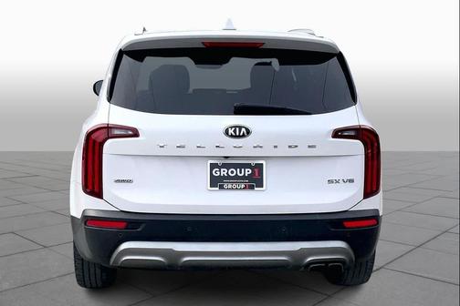 Glacial White Pearl 2021 Kia Telluride SX