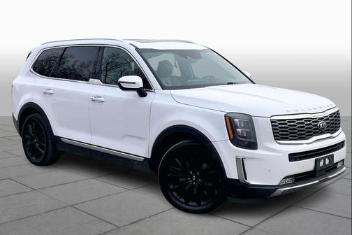Glacial White Pearl 2021 Kia Telluride SX