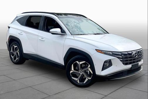 White Pearl 2024 Hyundai TUCSON Hybrid Limited