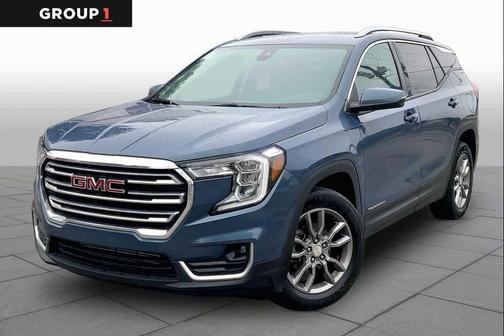 Downpour Metallic 2024 GMC Terrain SLT
