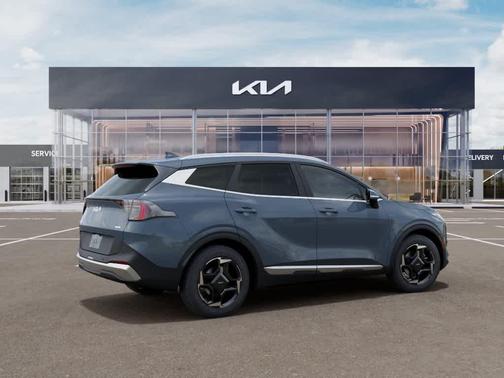 Heritage Blue 2026 Kia Sportage Hybrid EX