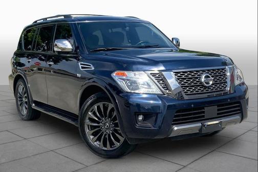 Hermosa Blue Pearl 2020 Nissan Armada Platinum 4WD
