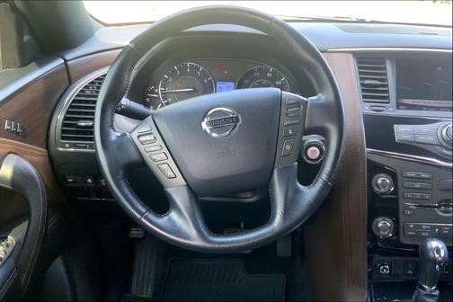Hermosa Blue Pearl 2020 Nissan Armada Platinum 4WD