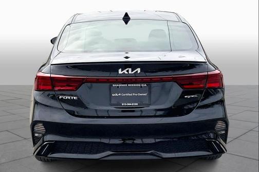 Aurora Black 2024 Kia Forte GT-Line
