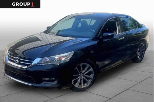 Crystal Black Pearl 2015 Honda Accord Sport