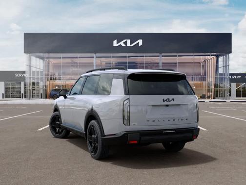 Wolf Gray 2027 Kia Telluride Hybrid X-Line SX-Prestige