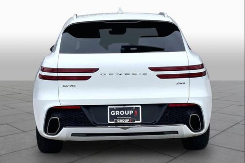 Alta White 2025 Genesis GV70 2.5T AWD