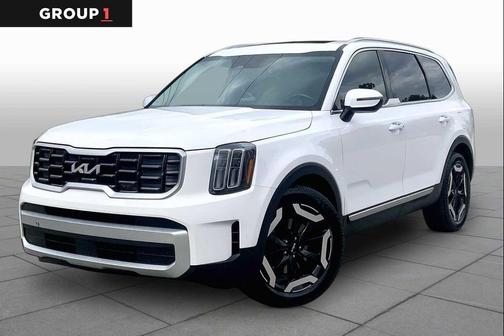 Glacial White Pearl 2024 Kia Telluride S