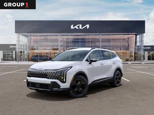 Snow White Pearl 2026 Kia Sportage X-Line