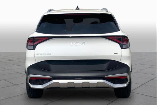 Snow White Pearl 2025 Kia Sportage Hybrid EX