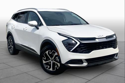 Snow White Pearl 2025 Kia Sportage Hybrid EX