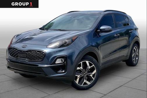 Pacific Blue 2022 Kia Sportage EX