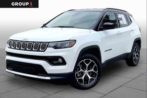 Bright White Clearcoat 2024 Jeep Compass Limited