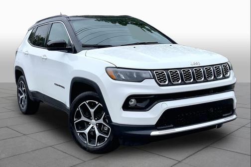 Bright White Clearcoat 2024 Jeep Compass Limited