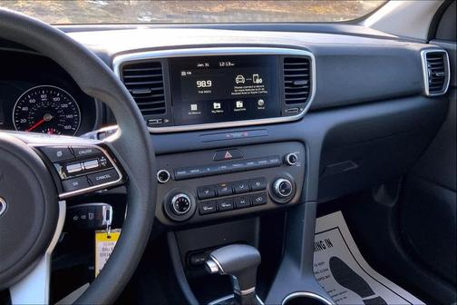 Clear White 2020 Kia Sportage LX