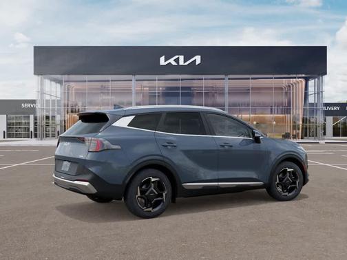 Heritage Blue 2027 Kia Sportage Hybrid EX