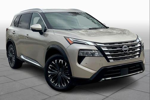 Champagne Silver Metallic 2024 Nissan Rogue Platinum