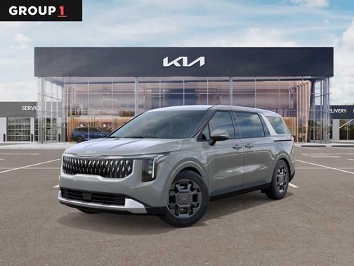 Ceramic Silver 2026 Kia Carnival Hybrid EX