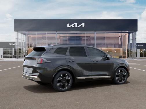Gravity Gray 2026 Kia Sportage Hybrid SX-Prestige