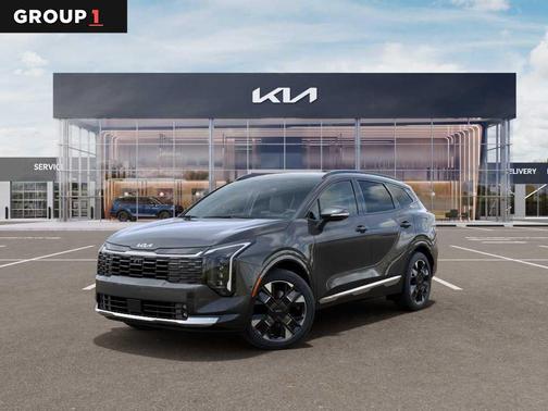 Gravity Gray 2026 Kia Sportage Hybrid SX-Prestige