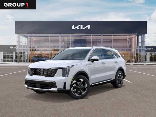 Snow White Pearl 2026 Kia Sorento Hybrid EX