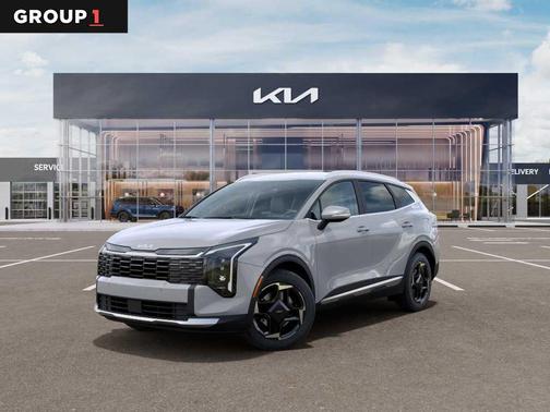 Wolf Gray 2026 Kia Sportage Hybrid EX