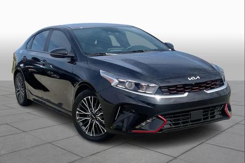 Aurora Black 2023 Kia Forte GT-Line