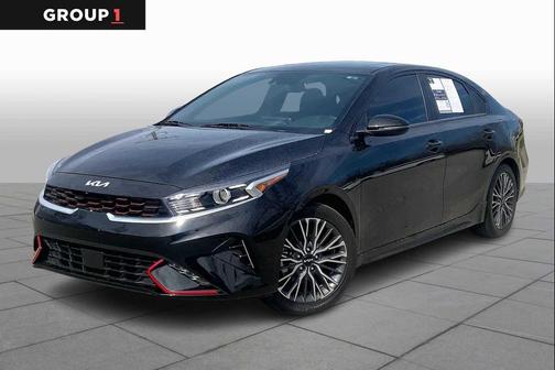 Aurora Black 2023 Kia Forte GT-Line