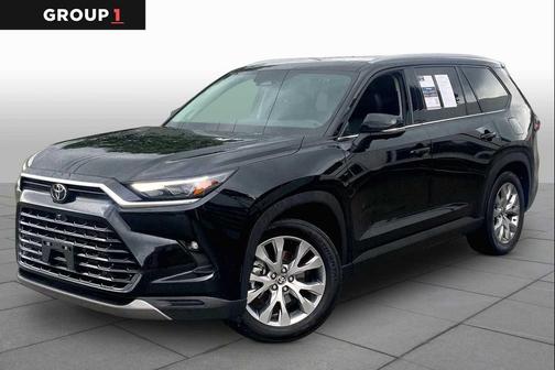 Midnight Black Metallic 2024 Toyota Grand Highlander Limited