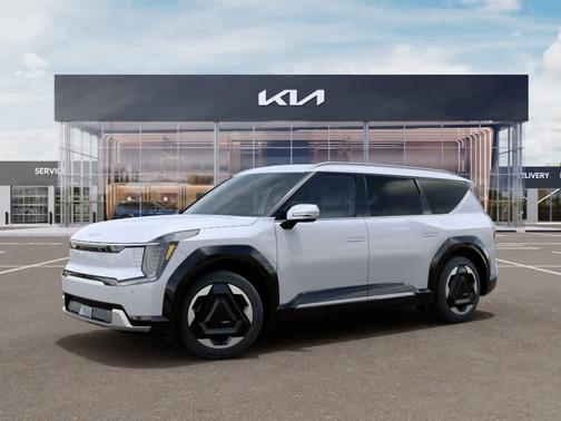 Glacial White Pearl 2026 Kia EV9 Land