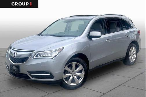 Lunar Silver Metallic 2016 Acura MDX SH-AWD