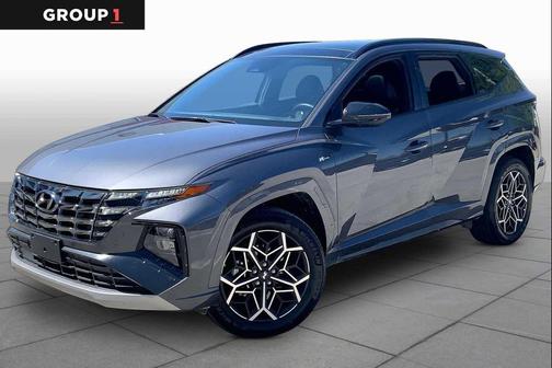 Titan Gray 2024 Hyundai TUCSON Hybrid N Line
